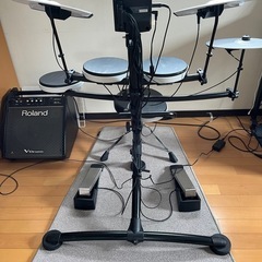 Roland電子ドラム V-Drums Kit TD-1K アンプ付き
