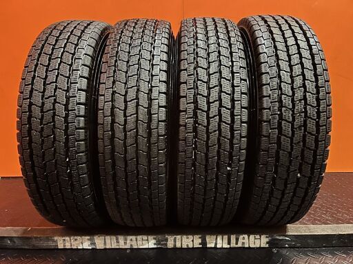 バリ溝 ヨコハマ 軽トラ用スタッドレス 145/80R12 2022年製 YOKOHAMA
