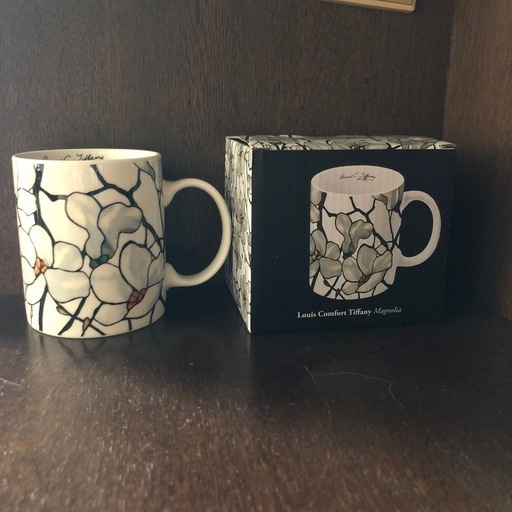 新品 Tiffany\u0026co.ティファニー美術館限定マグカップ　マグノリア