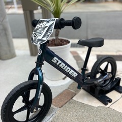 ストライダープロ　メタリックアクア　スタンドセット　美品　綺麗です