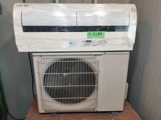 ワ0184 三菱電機2018年式2.2kw6畳適用自動掃除付き45000円標準工事込み＠大阪市内・岩出市内価格