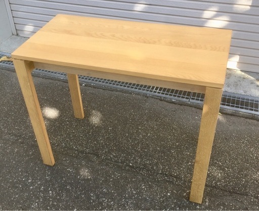 Tc921●札幌市内 無料配達●karimoku カリモク ユニティリディプラス デスク 900×450mm カリモク 家具 木製 机 テーブル 定価65120円 SS3548 ME●USED ●花川・銭箱まで配達無料
