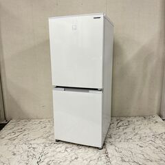  19481  SHARP 一人暮らし2D冷蔵庫 どっちもドア 2020年製 152L ◆大阪市内・東大阪市他 6,000円以上ご購入で無料配達いたします！◆ ※京都・高槻・枚方方面◆神戸・西宮・尼崎方面◆生駒方面、大阪南部方面　それぞれ条件付き無料配送あり！            