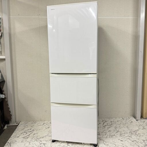 19480  TOSHIBA 大容量3D冷蔵庫 自動製氷 2019年製 363L ◆大阪市内・東大阪市他 6,000円以上ご購入で無料配達いたします！◆ ※京都・高槻・枚方方面◆神戸・西宮・尼崎方面◆生駒方面、大阪南部方面　それぞれ条件付き無料配送あり！