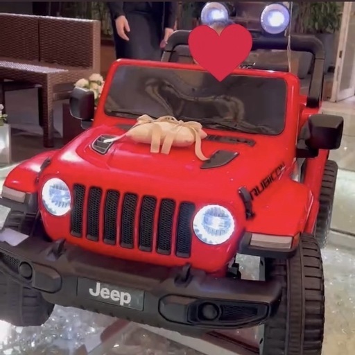 【受け取り者決定】値下げ！JEEP ラングラー　ラジコンカー　ラジコン　リングボーイ　子供用