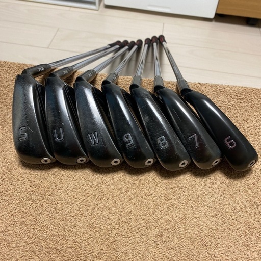 PING G710 g710 アイアン 7本セット　NS Zelos7 (R) 黒