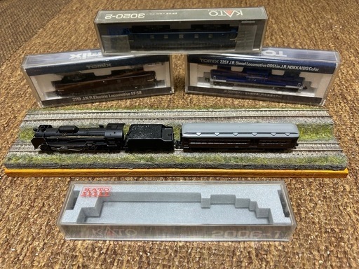 Nゲージ　車両展示セット