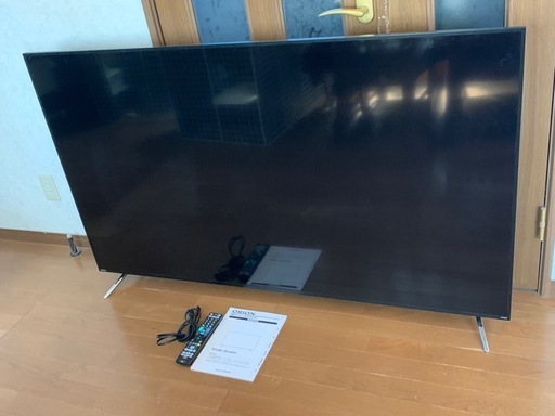 引取り限定ジャンク品65インチTV落雷により電源が入りません。修理出来る方へ