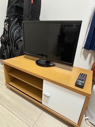 SHARP 2019年製(24インチ)テレビ\u0026テレビ台