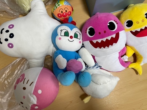ぬいぐるみ シナぷしゅ ちびザメ アンパンマン コキンちゃん  まとめ売り バラ売り可