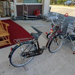 自転車☆La Feriart,ママチャリ・24インチ、茶色、美品【浜村鹿野温泉ICから3分 買取本舗 宮本リサイクル 営業時間9～19時 定休日水曜のみ←連絡できませんm(_ _)m】 自転車☆La Feriart,ママチャリ・24インチ、茶色、美品【浜村鹿野温泉