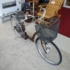 自転車☆La Feriart,ママチャリ・24インチ、茶色、美品【浜村鹿野温泉