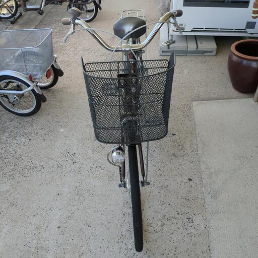 自転車☆La Feriart,ママチャリ・24インチ、茶色、美品【浜村鹿野温泉