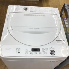 I-1【ご来店頂ける方限定】SHARPの5、5Kg洗濯機です