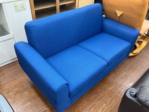 2Pソファ 2人掛け リビング家具 No.1447● ※現金、クレジット、スマホ決済対応※