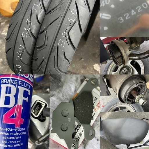 ⭐️アドレスV125G低燃費FIモデル⭐️前後タイヤ・ブレーキパッド・プラグ交換済⭐️人気の原付二種スクーター⭐️ ⭐️アドレスV125G低燃費FIモデル⭐️前後タイヤ・ブレーキパッド