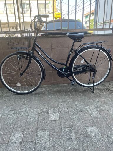 リサイクルショップどりーむ荒田店 No1429 自転車　シティサイクル　２６インチ　シンプルで乗りやすい♪　ママチャリ　LEDライト付き♪