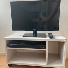 Panasonic テレビ、レコーダー、テレビ台3点セット