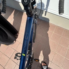 ロードバイク。パンク修理済み。軽量なため走りやすいです。