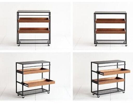 anthem Wagon Rack アンセム ワゴンラック スチール ワゴン 収納 可動