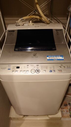 シャープ 洗濯乾燥機 Ag+イオンコート ES-T55E3