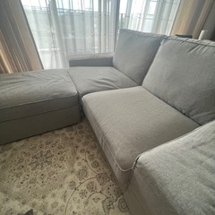 IKEA イケア KIVIK シーヴィク 2人掛けソファ グレー