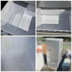 【配送設置無料】264㍑ 冷凍冷蔵庫 AQUA シルバー 冷蔵庫 AQR-261B（S）日時指定可能です♬