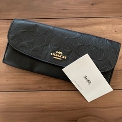 【未使用】COACH  財布　BLACK