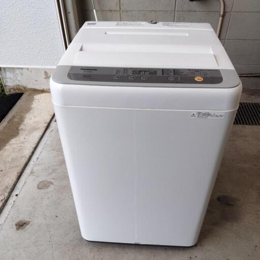 Panasonic 全自動洗濯機 NA-F50B11 5kg 通電起動確認済 パナソニック 個人 単身者