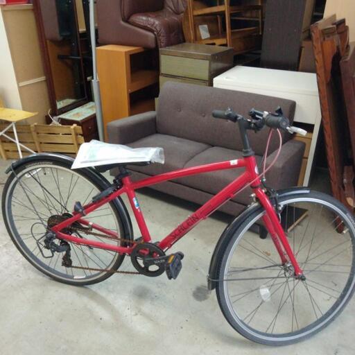 BRIDGESTONE SHRINE 赤 キッズ用 自転車 7速 シートチューブ375mm トップチューブ500mm ブリジストン ジュニア向け シュライン