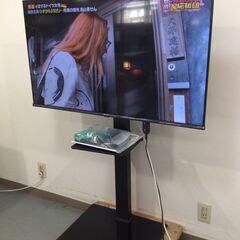 8月11日限定で値下げ ハイエンス43E6Gとテレビスタンド