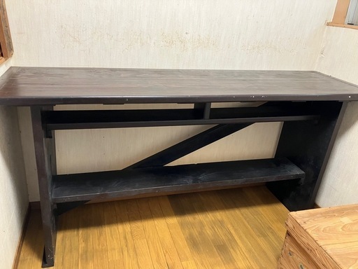 ハンドメイドカウンターテーブル \n