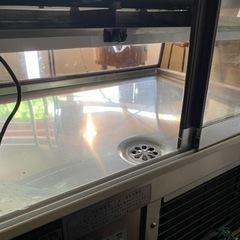 冷蔵ショーケース　大穂製作所　72×50×115cm 100v 