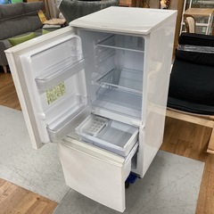 S754 ⭐ SHARP ２ドア冷蔵庫（137L つけかえドア）17年製 SJ-D14C ⭐動作確認済⭐クリーニング済