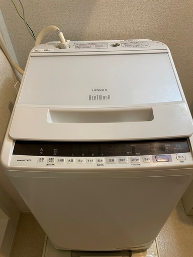 日立全自動洗濯機　ビートウォッシュ　BW-V70EE7 　7.0kg