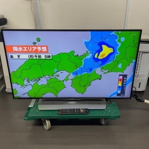 ⭐️SHARP 2017年製液晶TV 40インチLC-40U40⭐️ (Reciclaje) 野崎のテレビ《液晶テレビ 》の中古あげます・譲ります｜ジモティーで不用品の処分