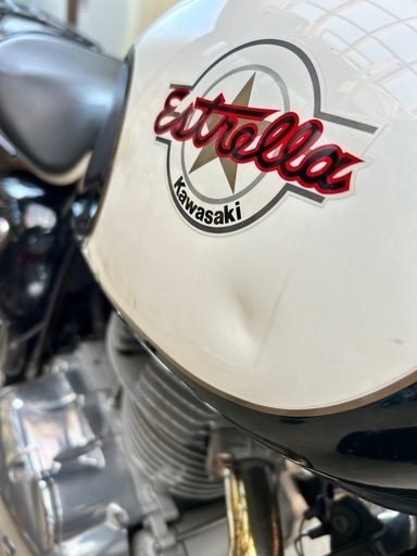 Kawasaki カワサキ エストレヤ BJ250A キャブ車 リアキャリア付き usb