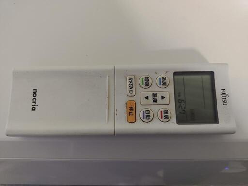愛知岐阜/送料込★美品★富士通　2.2kWエアコン　AS-228EE6　18年製 富士通 ノクリア ルームエアコン AS-228EE6 愛知岐阜/送料込☆美品