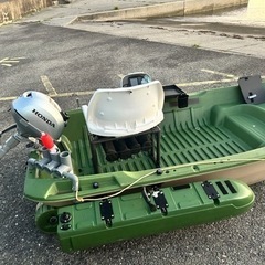 スポーツヤック245 ホンダ2馬力エンジン　魚探セット販売 スポーツヤック245 ホンダ2馬力エンジン 魚探セット販売