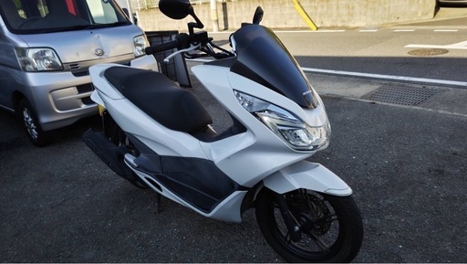 HONDA pcx125 実働　メットインスクーターバイク　125cc ピンクナンバー　福岡市南区