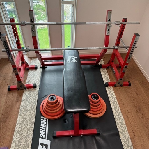 FIGHTING ROAD ベンチプレスセット70kg引き取り限定 FIGHTING ROAD