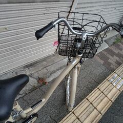 CARG[カーグ]RELAX(リラックス)26吋 ファミリーサイクル 変速なし/ベージュ