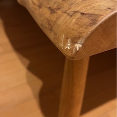 大きな劣化なし 長いす（さくらの木一枚板）180✖️45✖️30