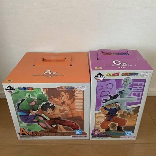 一番くじ ドラゴンボール DRAGON HISTORY   A賞 孫悟空VSマジュニア C賞 孫悟空VSフリーザ