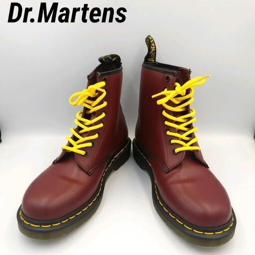 【極美品】ドクターマーチン　ハイカットブーツ　11822 チェリーレッド