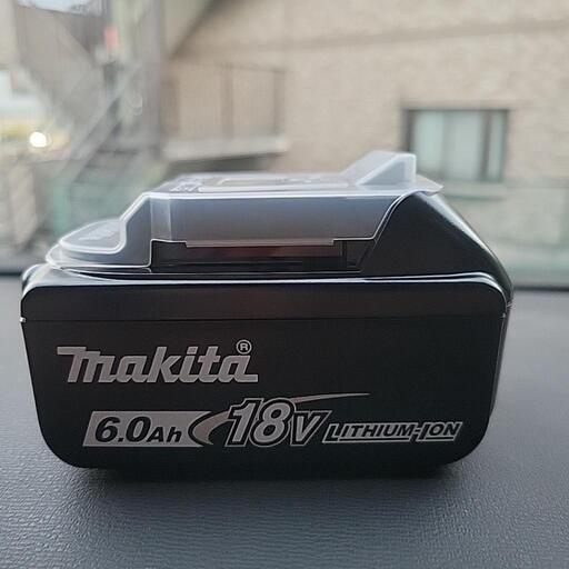マキタ純正バッテリー18v6.0Ah