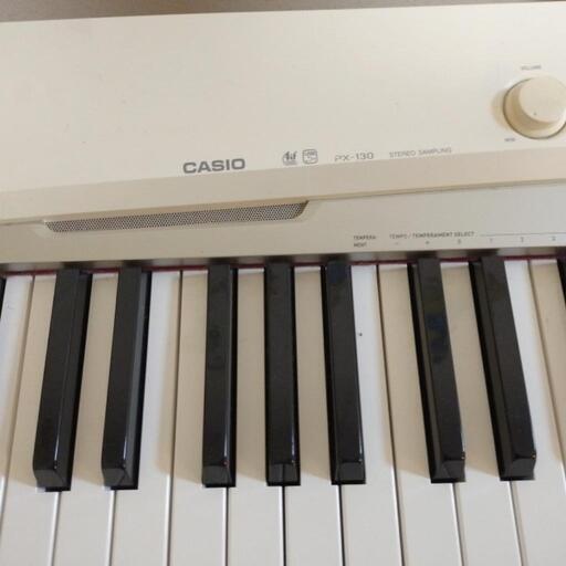 88鍵盤キーボード casio px-130 Privia 標準ピアノ形状鍵盤 カシオ