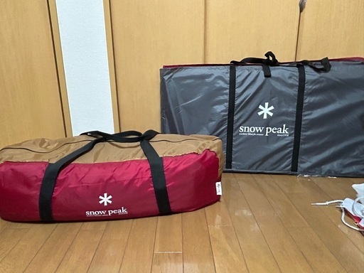 スノーピークのテント