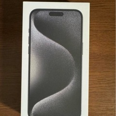 Phone 15 Pro Max 256GB ブラックチタニウム SIMフリー