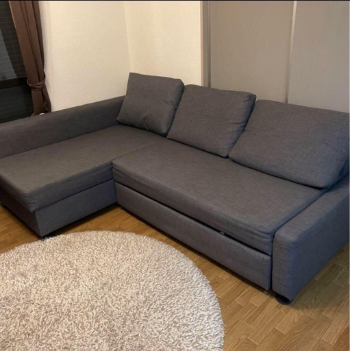 IKEA   フリーヘーテン　ソファベッド　L字ソファ　カウチソファー